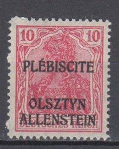 1920 Allenstein Plebiscite Michel 2 MNH