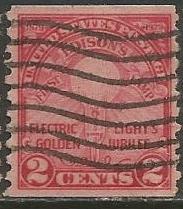U.S. Scott #656 2-Cent Edison Coil Stamp - Used Single