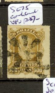 BRAZIL  (P1107BB) DOM PEDRO 300R   SC75   CORK  CANCEL   VFU