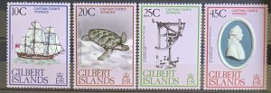 THE GILBERT ISLANDS 1979 CAPTAIN COOK SET SG80/83  UNMOUNTED MINT
