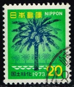 Japan #1137 Phoenix Tree; Used (0.25)