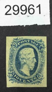 US STAMPS CSA #11 MINT OG H LOT #29961