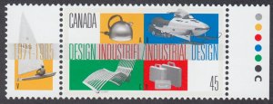 Canada - #1654 Industrial Design with Tab - MNH