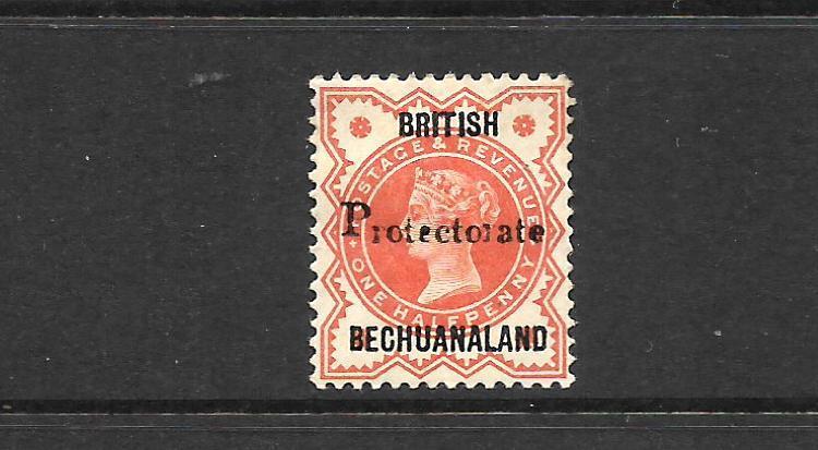 BECHUANALAND  1890   1/2d    QV   MLH      SG 54 