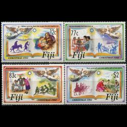 FIJI 1992 - Scott# 676-9 Christmas Set of 4 NH