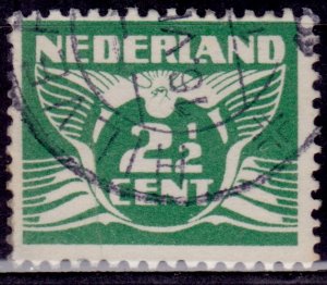 Netherlands, 1926-39, Gull, 2 1/2c, sc#169, used