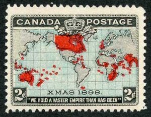 Canada SG168 1898 Christmas Blue Ocean U/M 