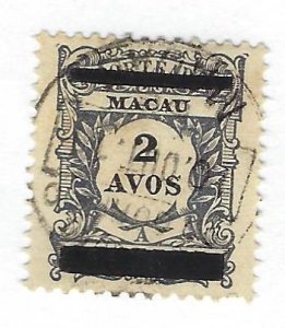 Macao SC#146a Used F-VF SCV$45.00...A fascinating spot!