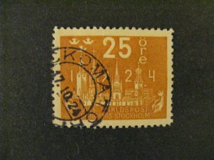 Sweden #201 used  a21.9 3236