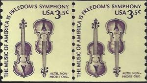 # 1813 MINT NEVER HINGED WEAVER VIOLINS