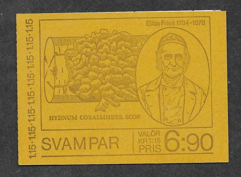 Sweden 1264a Complete Booklet MNH!