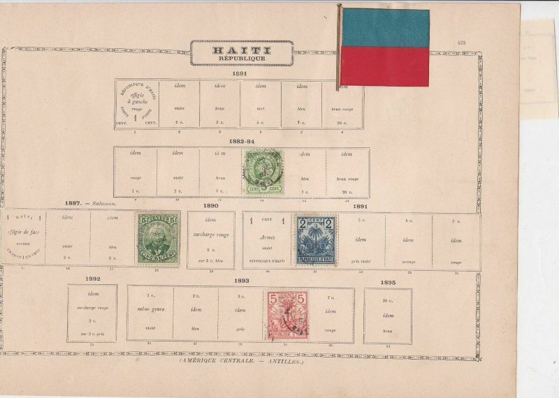 haiti stamps  ref 13140