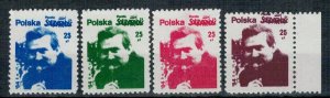 Poland 1984 MNH Stamps Solidarity Post Solidarnosc Lech Walesa