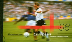 GB Prestige Booklet 1996 European Football Championship DX18