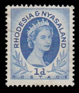 BRITISH RHODESIA & NYASALAND STAMP. YEAR 1954. SCOTT # 142. USED. # 1