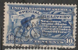 U.S. Scott #E6 Special Delivery Stamp- Used Single
