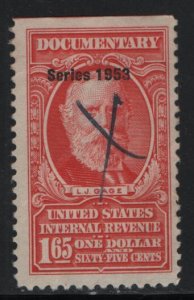 US, R635, USED, 1953 SERIES