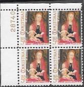 US #1321 MNH PB. Christmas. Mary and Baby Jesus.