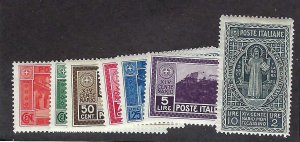 Italy Scott #232-238 Mint Set NH VF