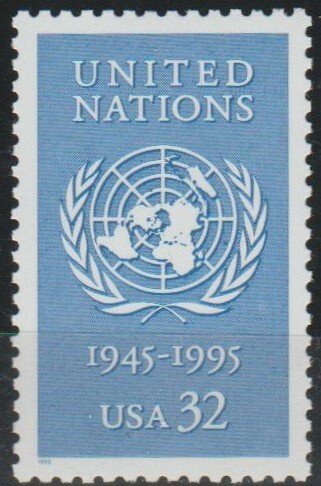 #2974, Single.  United Nations  MNH.  (32 cent)