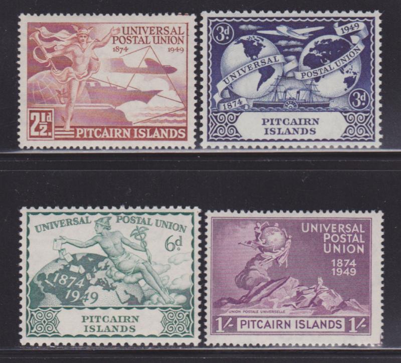 Pitcairn Is 13-16 VF-OG-MLH set nice colors scv $ 44 ! see pic !