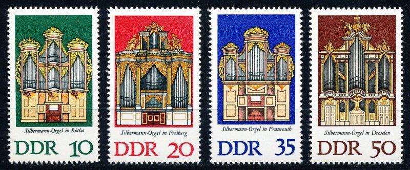 Germany DDR #1707-1710  Set of 4 MNH