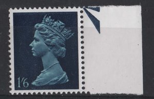 GB 1967 Machin 1/6d missing phosphor um c£11