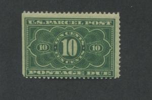 1913 United States Parcel Post Postage Due Stamp #JQ4 Mint Hinged Average 