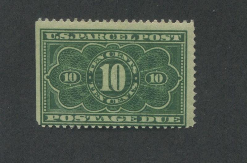 1913 United States Parcel Post Postage Due Stamp #JQ4 Mint Hinged Average