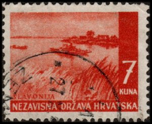 Croatia 41 - Used - 7k Save River (1941) +