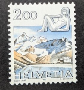 Switzerland 725 MNH, Zodiac