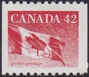 1394 Flag Coil MNH