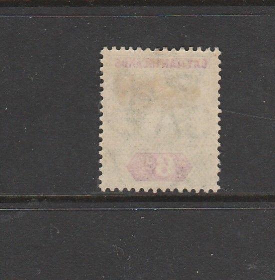 Cayman islands 1907 MCCA 6d MM SG 14