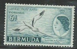 Bermuda 163   Mint NH VF 1953  PD