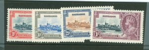 Barbados #186-189 Unused Single (Complete Set) (Jubilee)