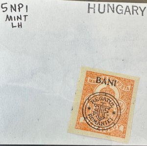 Hungary 1919 Sc.5NP1 MLH
