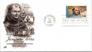 FDC 1985 SC #C116 Artcraft Cachet - San Diego CA - Single - J2957