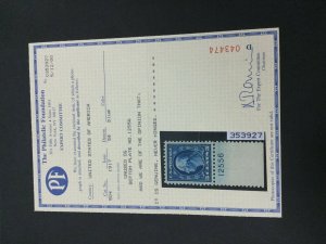 MOMEN: US STAMPS #504 MINT OG NH PSE GRADED CERT XF-SUP 95