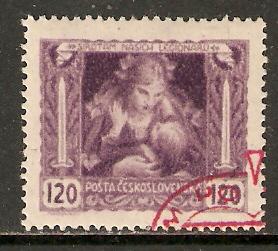 Czechoslovakia   #B129  used  (1919)   