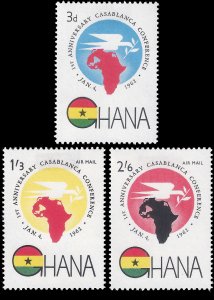 Ghana 1962 Sc 111, C5-6 M lh