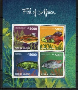 Sierra Leone Stamp 3203  - Fish of Africa