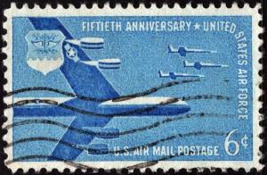 SC#C49 6¢ Air Force Anniversary (1957) Used