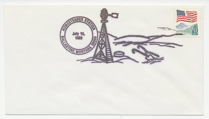 Cover / Postmark USA 1989 Windmill