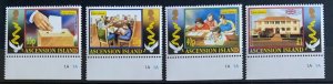 ASCENSION 2003 CHRISTMAS SG885/888  UNMOUNTED MINT.