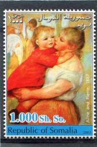 Somalia 2002 RENOIR Aline & Pierre Paintings Stamp Perforated Mint (NH)