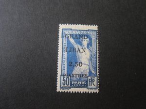 Lebanon 1924 Sc 21 MH