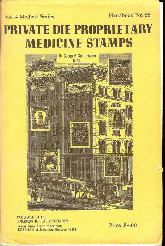 Private Die Proprietary Medicine Stamps, Vol.4 Medical Se...