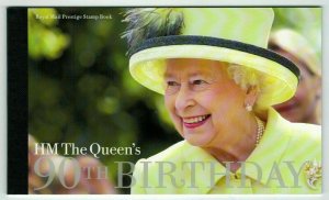 2016 DY17 Queen's 90th Birthday Prestige Booklet Complete - Superb U/M Condition