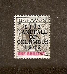 Bahamas  Scott #125  Used  Scott CV $11.00