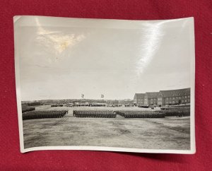 WW2 WWII Original German Military wartime Large Sized Photo Demonstration